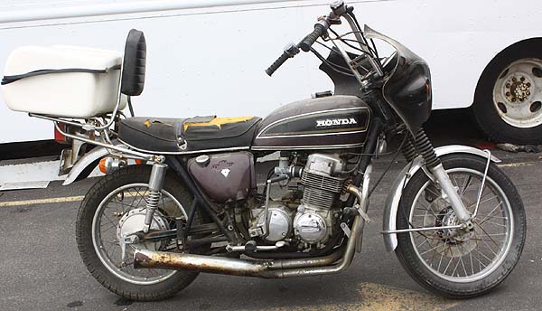 1974 Honda cb750 exhaust