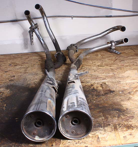 1981 Honda cb650 exhaust #4