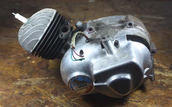 1968 BENELLI DYNAMO COMPACT 50CC ENGINE BLOCK/ENGINE/CYLINDER  