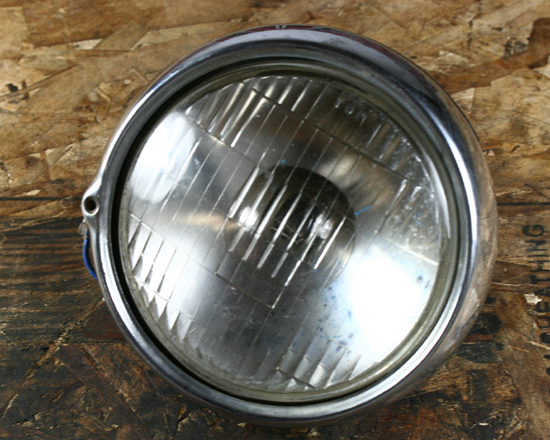 1978 80 KAWASAKI F11 SERIES 250 HEADLIGHT BUCKET/LENS OEM  