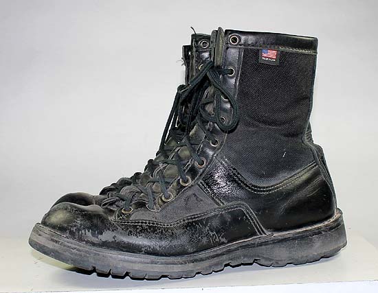   /TRAIL/HIKING BLACK LEATHER GORE TEX VIBRAM BOOTS MENS sz 12  