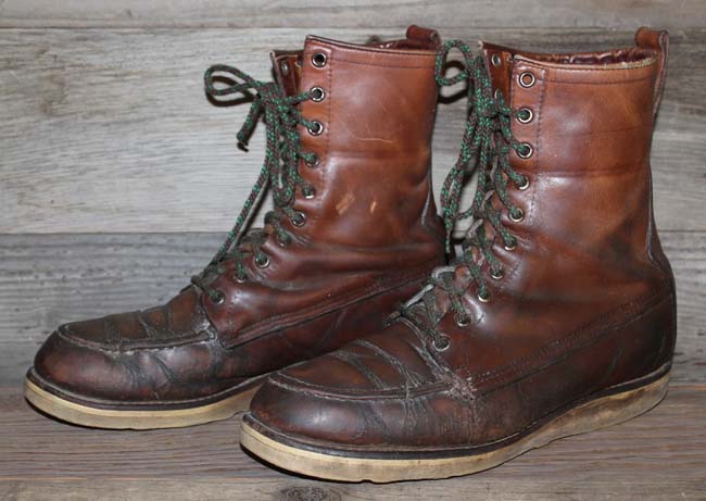 VTG RED WING IRISH SETTER BROWN LEATHER 