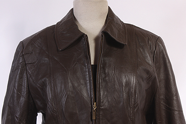 WOMENS SONOMA CUTE SOFT LAMBSKIN HIPSTER JACKET sz L  