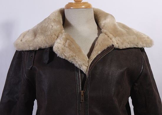 WOMENS BAILEYS POINT B1 LEATHER/SHEEPSKIN BOMBER sz S  