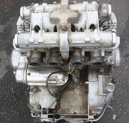 1980 Suzuki GS1000 GT ENGINE/MOTOR/GEARS/TRANSMISSION/CYLINDER HEADS 